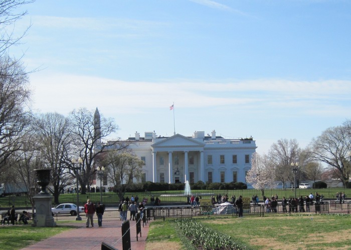 outside white house