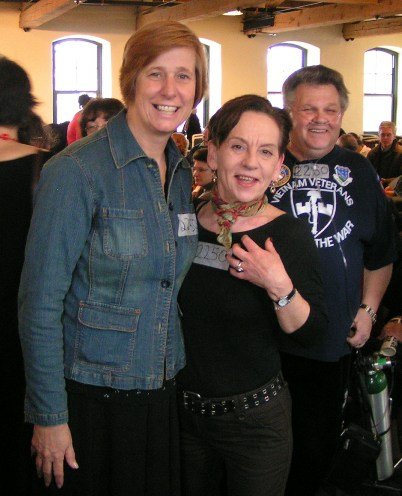 Cindy Sheehan, Monique Frugier, Bill Perry