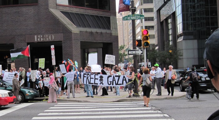 Gaza protest