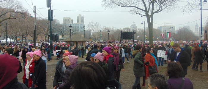 Women's March in Philadelphia, PA 170121 